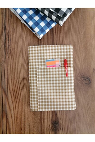 Handmade Husă pentru cărți rezistentă la apă, cu buzunare, căptușită cu elast...