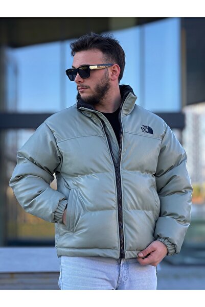 KINGAF ΑΝΔΡΙΚΟ ΠΑΛΤΟ ΦΟΥΤΕΡ ΔΕΡΜΑΤΙΝΟ