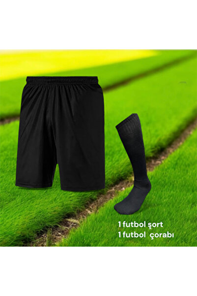 suq alhas vip futbol şortu antrenman ve spor şortları çorap hediyeli