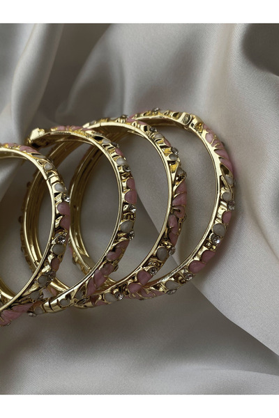 Atelier Pivoine Reverie Rose Mineli Kelepçe