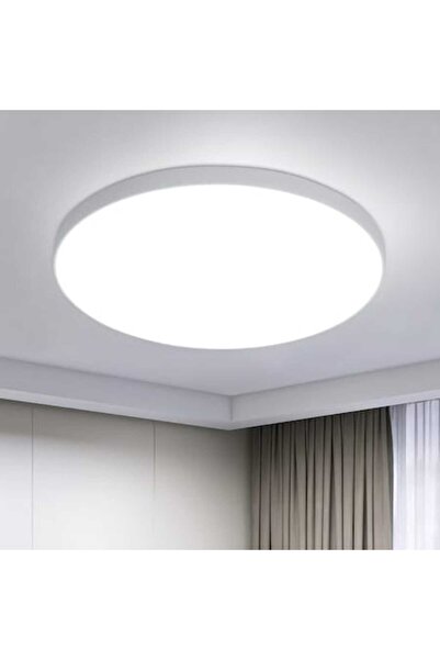 trandafi led Smart LED RGB Ceiling Light 70W, Round 50 cm, White Frame, Remote