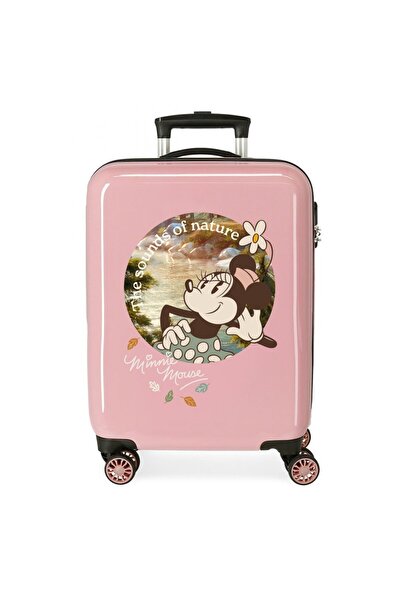 Disney Children's cabin trolley, Minnie The Sound of Nature, ABS, pink, 38x55x20 cm