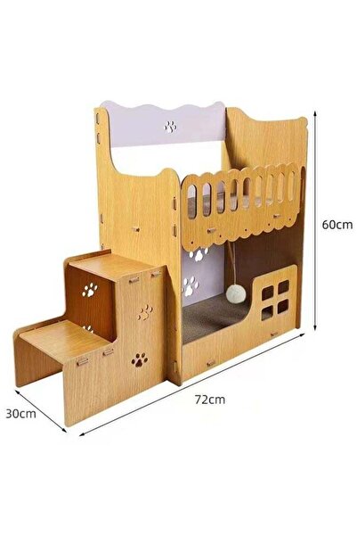NKX Multi-Level Kitten Play Tree with Scratching Post and Ladder