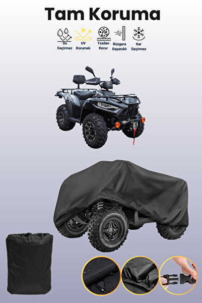 dokaca Black Kuba Promax 570 Atv Cover, Atv Protective Cover