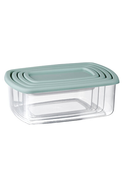 Gondol Storage Container Set 4 Sizes G-294 - Mixed Colors