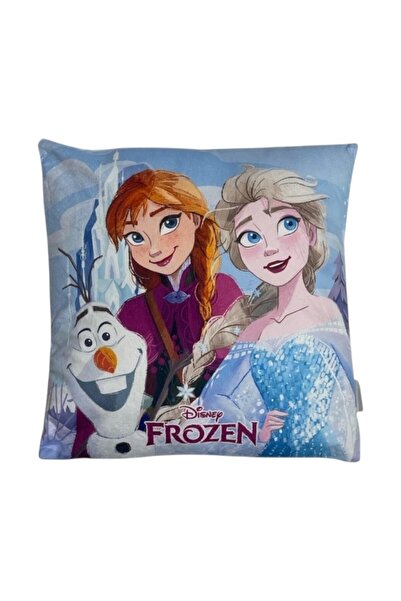 Frozen Multicolored double-sided pillow, 40x40 cm, Happy,