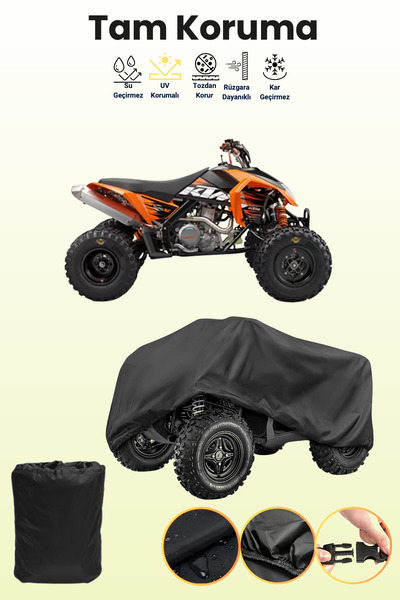 dokaca غطاء حماية أسود لدراجة KTM 525 XC ATV، غطاء واقي للدراجات الرباعية