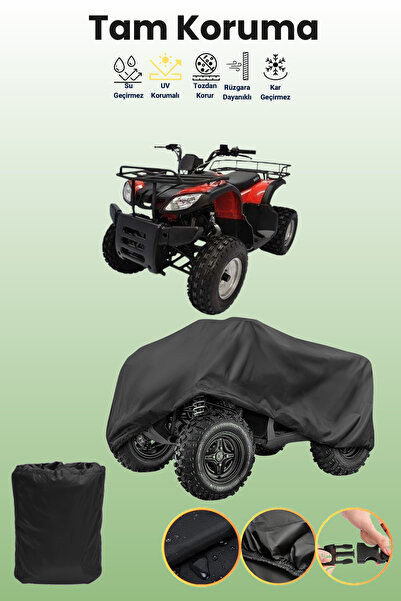 dokaca غطاء أسود لدراجة ATV طراز Kuba XY150ST-3، غطاء واقي للدراجة الرباعية
