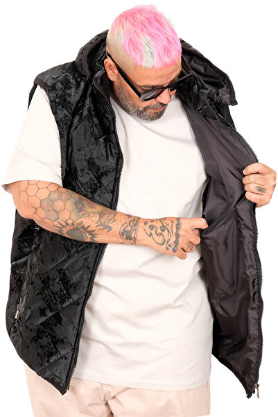 ModeXL Mode XL Oversize Men's Quilted Vest 25712