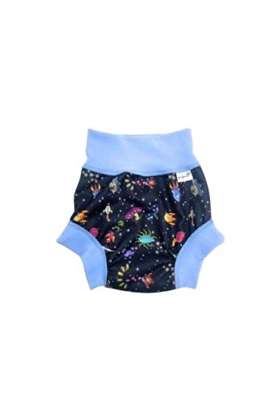 Pupus Pantaloni scurți Pul KOSMOS XL, fleece moale, dungi duble, 41-51 cm, al...