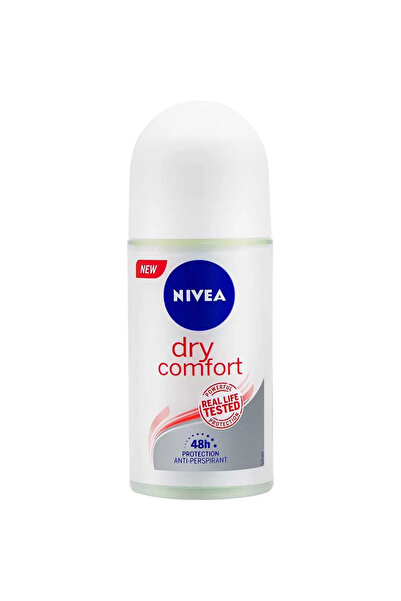NIVEA مزيل عرق دراي كومفورت رول أون، مضاد للتعرق للنساء، سريع الجفاف، 50 مل