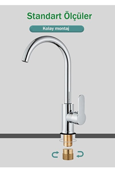 FLEKO MOB KROM MUTFAK BATARYASI