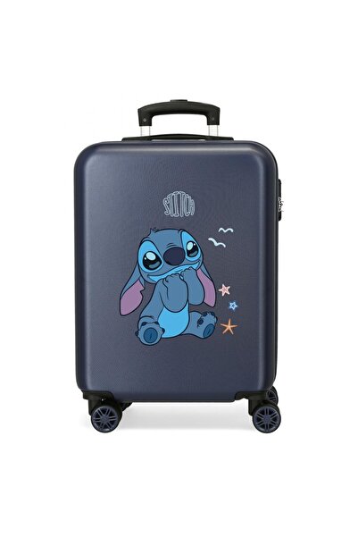 Disney Children's cabin trolley, Stitch Excited, ABS, navy blue, 38x55x20 cm