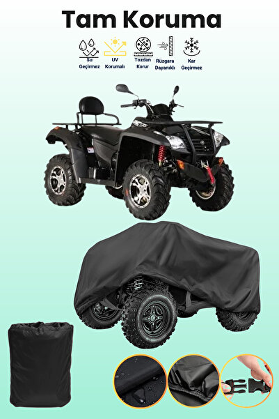 dokaca Black Mondial Terra Lander 625 Atv Cover, Atv Protective Cover