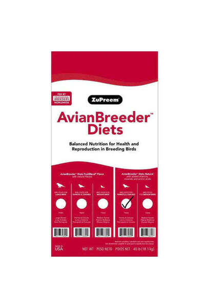 Zupreem Avian Bird Food for Medium Breeds - Fruit Flavor