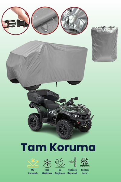 dokaca Gray Tgb Blade 550 Lt Irs Atv Tarpaulin, Atv Protective Cover