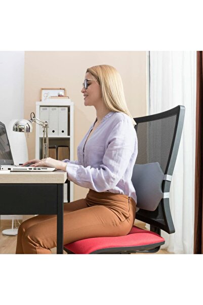 InnovaGoods Glushion I Gel Lumbar Pillow with Removable Cover