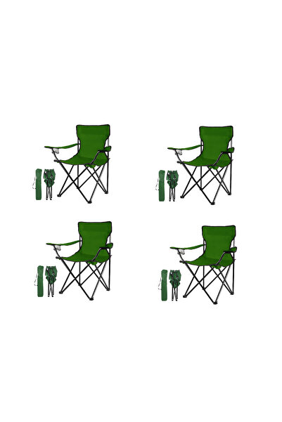 Primo Plus 4PCS Folding Camping Chairs-Lightweight, Installation-Free, Portable Chair for Beach, Outdoor Sports