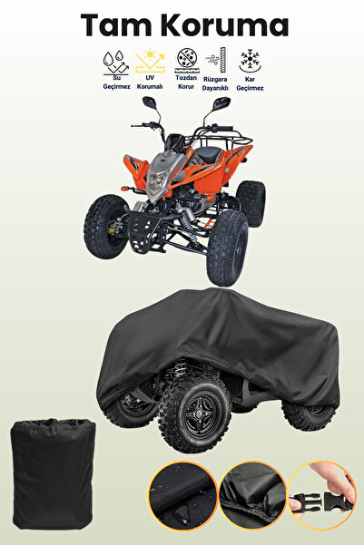 dokaca غطاء أسود لدراجة كوبرا XY150ST-1 الرباعية، غطاء واقي للدراجة الرباعية