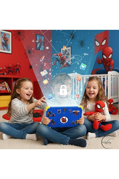 e-Wantay Spiderman Kids Tablet 7” HD, 2GB RAM 32GB, Android, Educational Games, Dual Camera, WiFi