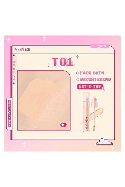 1way Liquid concealer rich in Vitamin E