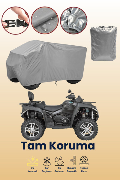 dokaca Grey Cfmoto Cf 800 Atr Atv Tarpaulin, Atv Protective Cover