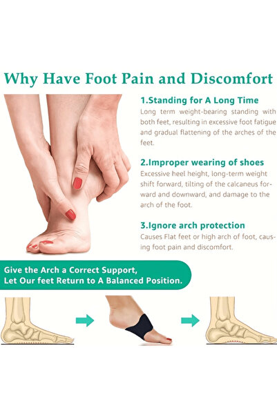 CRM Set of 2 orthopedic insoles for plantar fasciitis and heel pain, CRM, adjustable, unisex, black