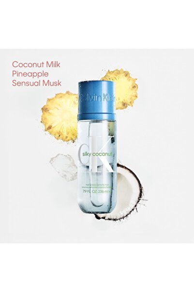 Calvin Klein Silky Coconut body spray, Unisex, 236 ml