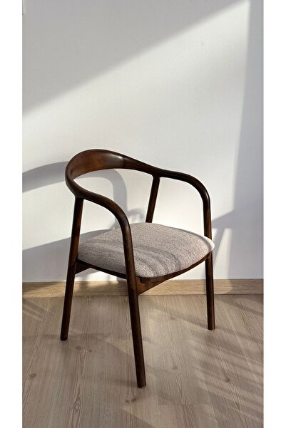 CLK Home Ahşap Yılan Sandalye Mutfak Cafe Sandalyesi