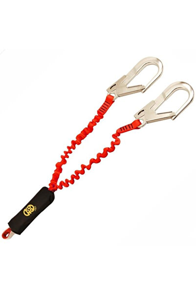 Kong Eaw Y Set Queedy Karabinalı Şok Emici Energy Absorber Y Lanyard 150cm Re...