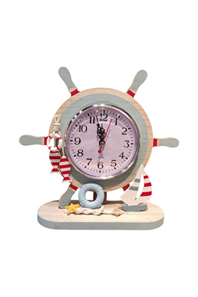 MEVPA METAL, SESSİZ AKAR MEKANİZMALI, YÜKSEK SES ALARMLI, ÇALAR SAAT, 12x17