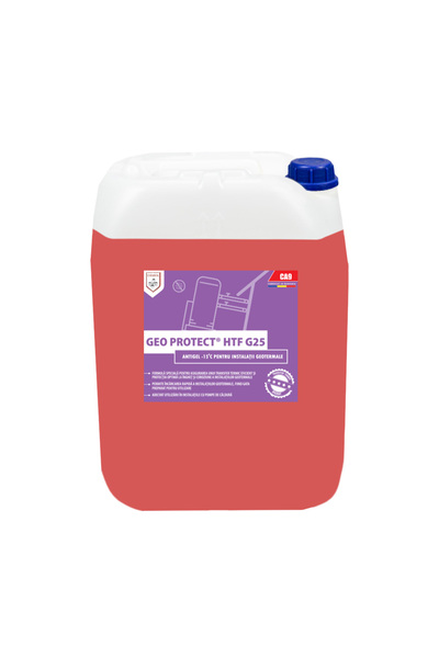 Chemstal Antigel -15°C pentru instalatii geotermale, Geo Protect HTF G25, 20kg