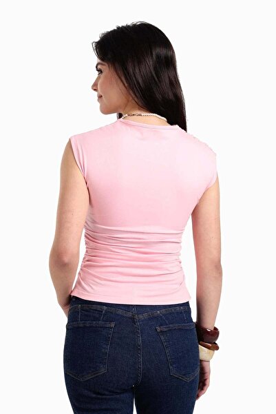 CARINA بلوزة باكمام قصيرة