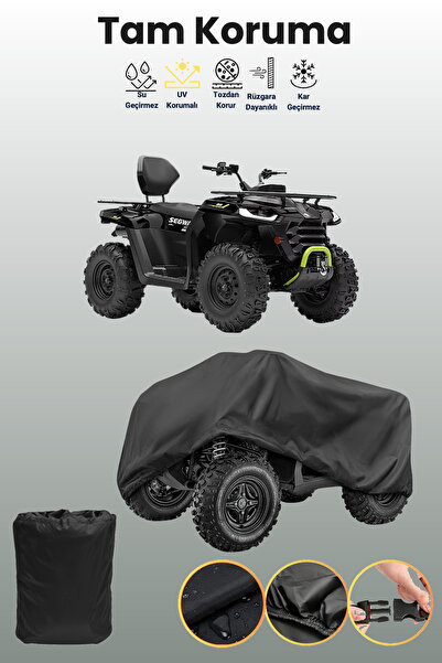 dokaca غطاء سيارة سكوتر سيفاى سنارلر 500 باللون الأسود، غطاء حماية لسيارة ATV