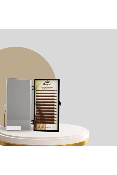 Royal Eyebrow Extensions 0.15 mm – Dark Brown