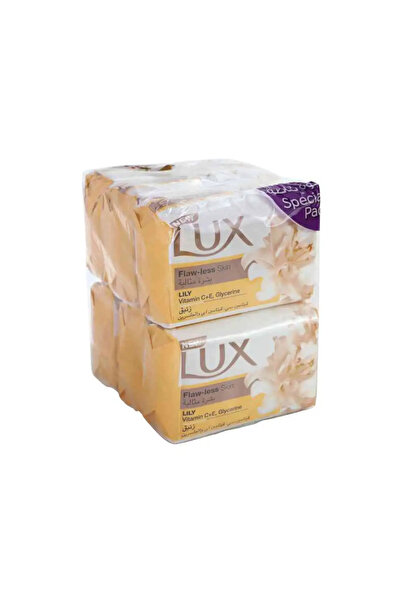 LUX Flaw-Less Skin Soap Bar with Lily Glycerine- 6X170gms