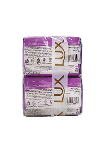 LUX Magical Orchid Soap Bar with Black Orchid and Juniper Fragrance- 6X170gms