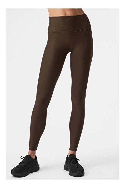 AIO ALO Yoga High-Waist Airlift Leggings, Buttery Soft Tummy Control - Brown