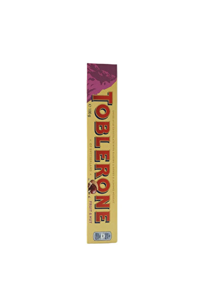 Toblerone Swiss Milk Chocolate with Fruit & Nut- 100gms Pack of 2