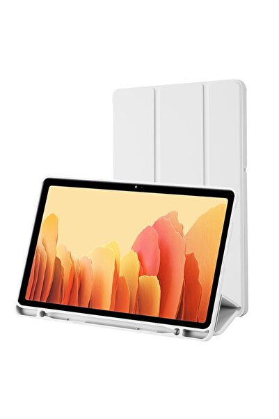 SKYDDAR INNOVATION Husă pentru tabletă Samsung Galaxy Tab A7 10.4 2020, suport pentru creion, pliere flexibilă, set de autocolante, gri