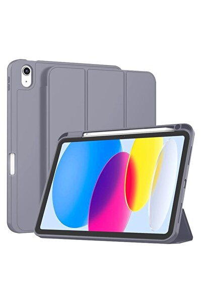 SKYDDAR INNOVATION Tablet case for iPad 10 (2022) 10.9 / 11 (2025), Flex Trifold, sticker set, Purple