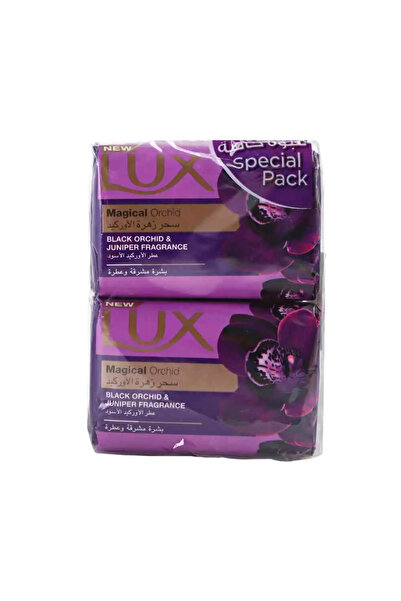 LUX Magical Orchid Soap Bar with Black Orchid and Juniper Fragrance- 6X170gms