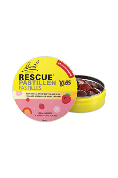 Rescue Dropsuri Remedy Kids cu aroma de capsune, 50 gr