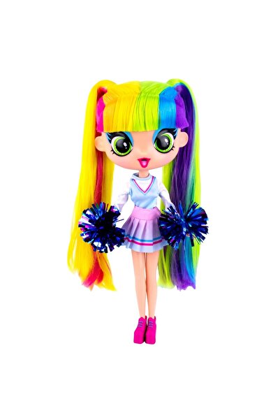 Decora Girlz Păpușă majoretă Decora, 28 cm, peste 50 de surprize, păr lung, c...