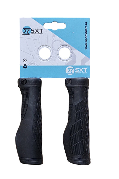 SXT Manșoane ergonomice negre cu fixare de 138 mm