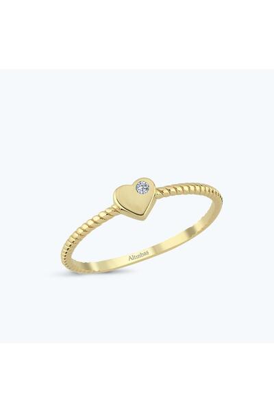 Altınbaş Altın Kalp Yüzük