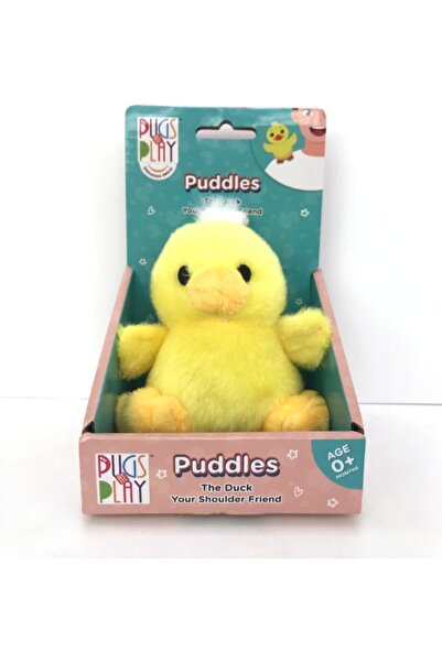 Pugs At Play Shoulder Buddy Puddles 4-Inch