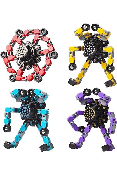 Arabest ألعاب فيدجيت تويز، ألعاب حسية لفك الضغط والتشوه، 4 قطع