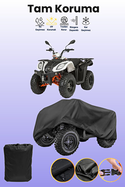 dokaca Black Mondial Venture 200 Atv Cover, Atv Protective Cover