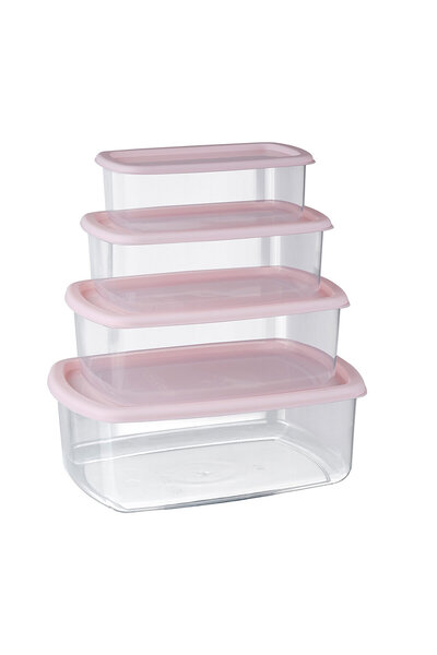 Gondol Storage Container Set 4 Sizes G-294 - Mixed Colors